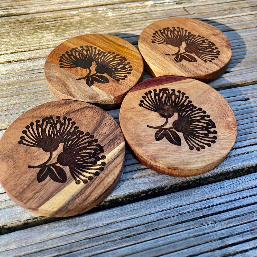 Pōhutukawa Coasters